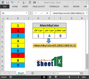 افزونه DoByColor: محاسبات براساس رنگ در اکسل